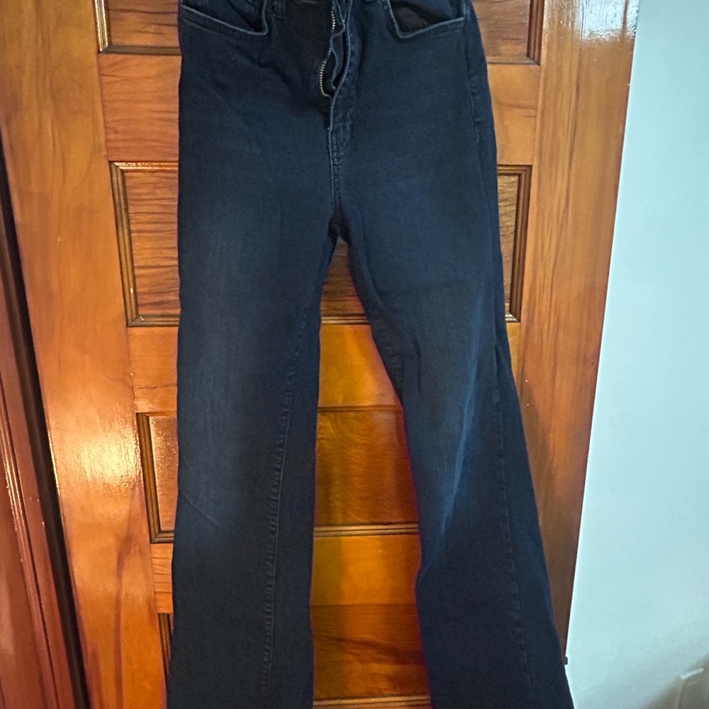 Dark Wash Slim Boot Cut Women's Jeans